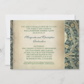 40ste huwelijksverjaardag met lelie en foto kaart (Achterkant)