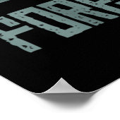 40ste jaar Jubileum cadeaus voor paren Poster (Hoek)