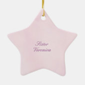 40ste Jubileum van het Religieuze Leven Katholieke Keramisch Ornament (Achterkant)