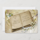 40ste Jubileum Vintage Wowodstrenewal Kaart (Voorkant)