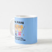 40ste Jubileum voor hem Koffiemok (Voorkant links)