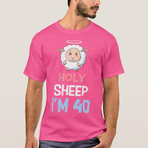40ste verjaardag Grappig Schaap Ik ben 40 jaar oud T-shirt
