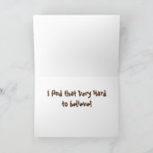 **40ste VERJAARDAG** HEB HET MOEILIJK OM HET TE GE Kaart (Binnen)