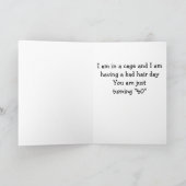 ***40ste VERJAARDAG*** HUMOR VAN EEN KIP Kaart (Binnen)