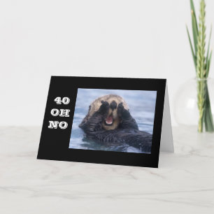 **40STE VERJAARDAG** HUMOR VERJAARDAGSCAART KAART