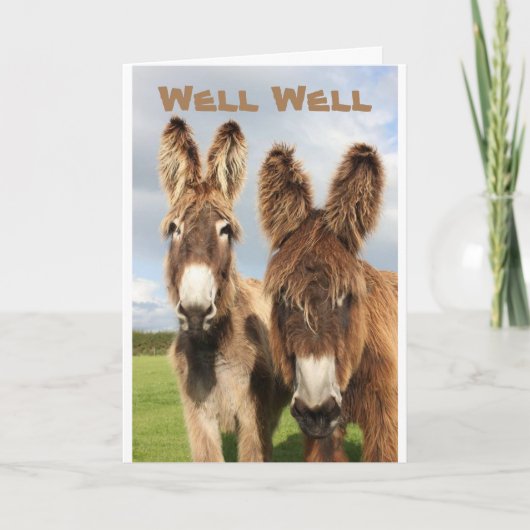 **40ste VERJAARDAG** LAAT JE HAAR ZAKKEN EN VIEREN Kaart (Voorkant)