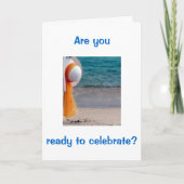 "40ste" VERJAARDAG WENSEN VOOR "HAAR" Kaart (Voorkant)