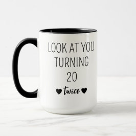 40ste verjaardagscadeau voor vrouwen, 40ste verjaa mok