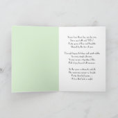 40th Anniversary Lily of the Valley Kaart (Binnen)