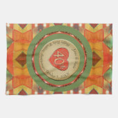 40th/Any Jubileum keukenhanddoeken (Horizontaal)