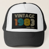 40th Birthday 1983 Limited Edition Trucker Pet (Voorkant)