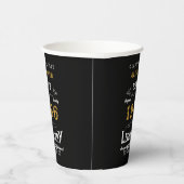 40th Birthday 1986 Legendary Retro Papieren Bekers (Rechts)