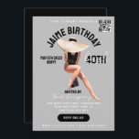 40th Birthday Bash Event Club Style Flyers Kaart<br><div class="desc">Birthday Bash Party Flyers voor evenementen,  bar,  club,  bedrijfsevenementen.</div>