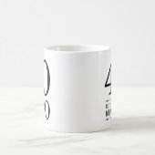 40th Birthday Black 40 is de nieuwe 30 Koffiemok (Center)