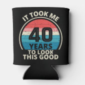 40TH BIRTHDAY BLIKJESKOELER (Achterkant)