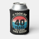 40TH BIRTHDAY BLIKJESKOELER (Blikje Achterkant)