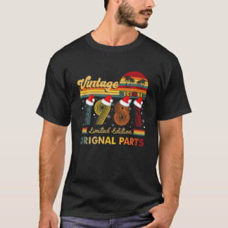 40th Birthday  december 1981 Limited Editio T-shirt