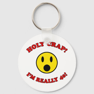 40th Birthday Gag Gifts Sleutelhanger