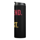 40Th Birthday Gift August 1979 Funny Men Womens 40 Thermosbeker (Geroteerd rechts)