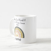 40th Birthday Gift, die de wereld beter maakt Koffiemok (Voorkant links)