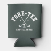 40th Birthday Golf 40th Birthday Gift Golfing Blikjeskoeler (Voorkant)