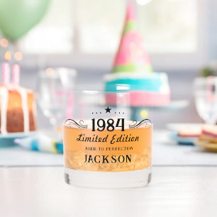 40th Birthday Limited Edition 1984 Whiskey glas