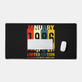 40th Birthday - Limited Edition Bureaumat (Keyboard & Muis)