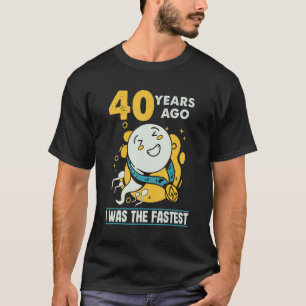 40th Birthday Mannen Humor 40 jaar geleden was ik  T-shirt