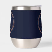 40th Birthday Navy Rose Gold Party Favor (Links)