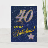 40th Birthday party Invitation (Voorkant)