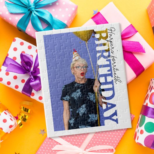 40th Birthday Photo college Party Legpuzzel