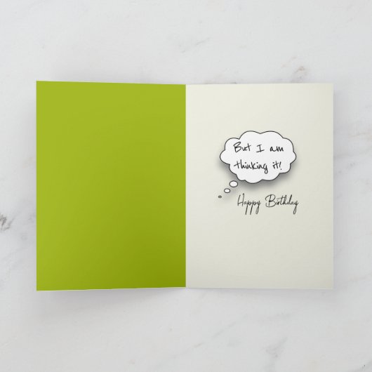 40th Birthday Sloth Humor Kaart (Binnen)