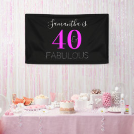 40th Birthday Specialized 40 en fabulous Modern Spandoek