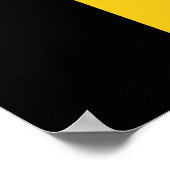 40th Birthday Star Banner Custom Name V01 Poster (Hoek)