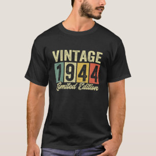 40Th Birthday Vintage 1982 Decorations Men Women 4 T-shirt