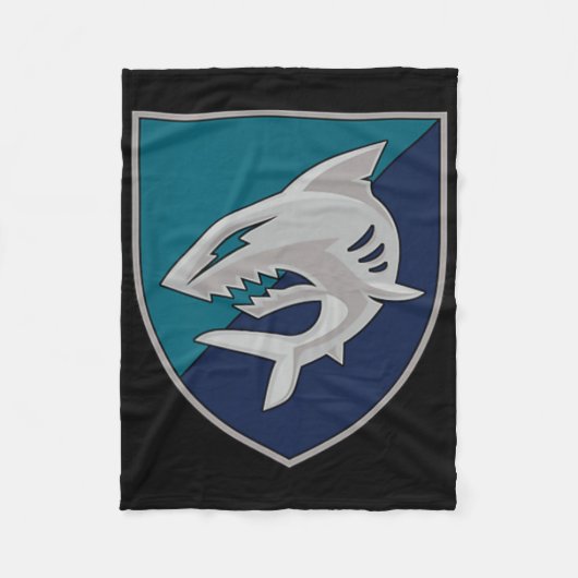 40th Coastal Defense Brigade (ukraine) V2 Ukrainia Fleece Deken (Voorkant)