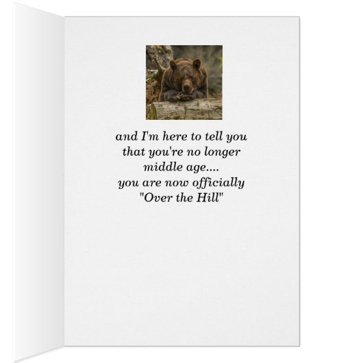 40th Over the Hill Serious Ziet Grizzly Beer (Binnen (Rechts))