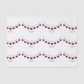 40th Ruby Wedding Jubileum gepersonaliseerd papier (Voorkant)