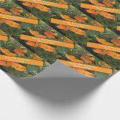 40th Wedding Jubileum Nasturtium alternatief Cadeaupapier (Hoek)