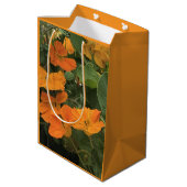40th Wedding Jubileum Nasturtium alternatief Medium Cadeauzakje (Achterkant Gekanteld)