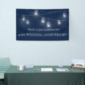 40th Wedding Jubileum - String Lights - Banner (Beurs)