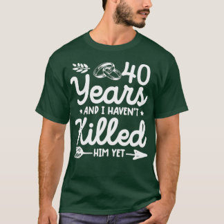 40th wedding verjaarary shirt tee matching koppel