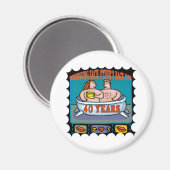 40thweddinganniversaryb5 magneet (Voorkant / Achterkant)