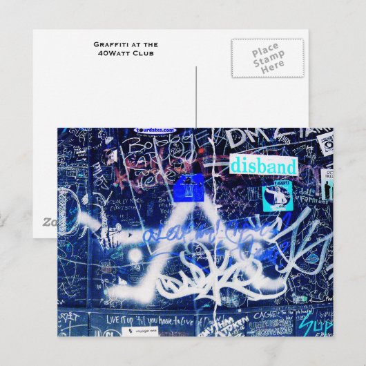 40Watt Club Briefkaart (Voorkant / Achterkant)