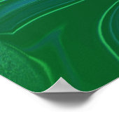 40x40 grote afdrukken in de blauwenblauwe engel poster (Hoek)