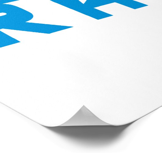 40yraver-Poster Poster (Hoek)