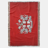 [410] Londense stad — Wapenstoofpot Deken (Voorkant Verticaal)