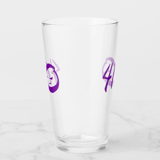 410 Paarse Baltimore Glas (Rechts)