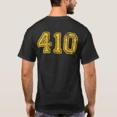 410 Raven - Black T-Shirt (Achterkant)