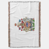 [410] Wapen van Canada [3D] Deken (Voorkant Verticaal)